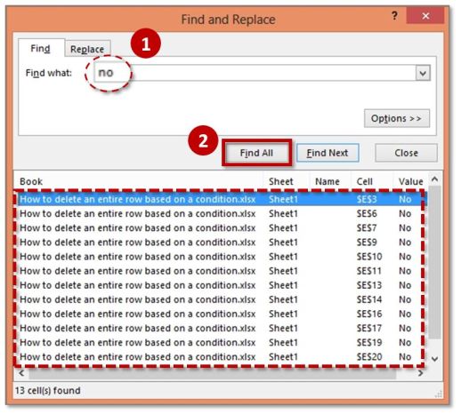 Quick Tip How to Delete Rows in Excel Based on Condition