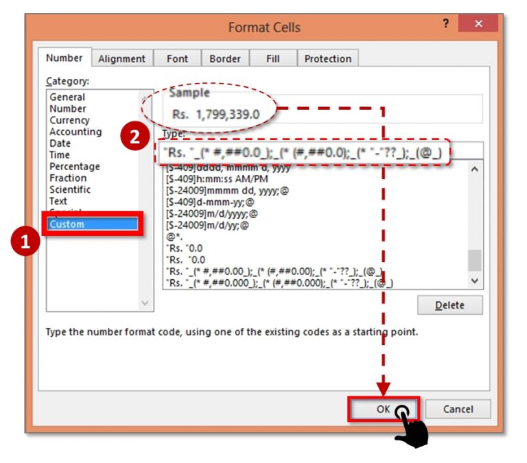 Excel Format Cell For Long Number