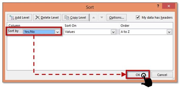 i want to delete certain rows in excel