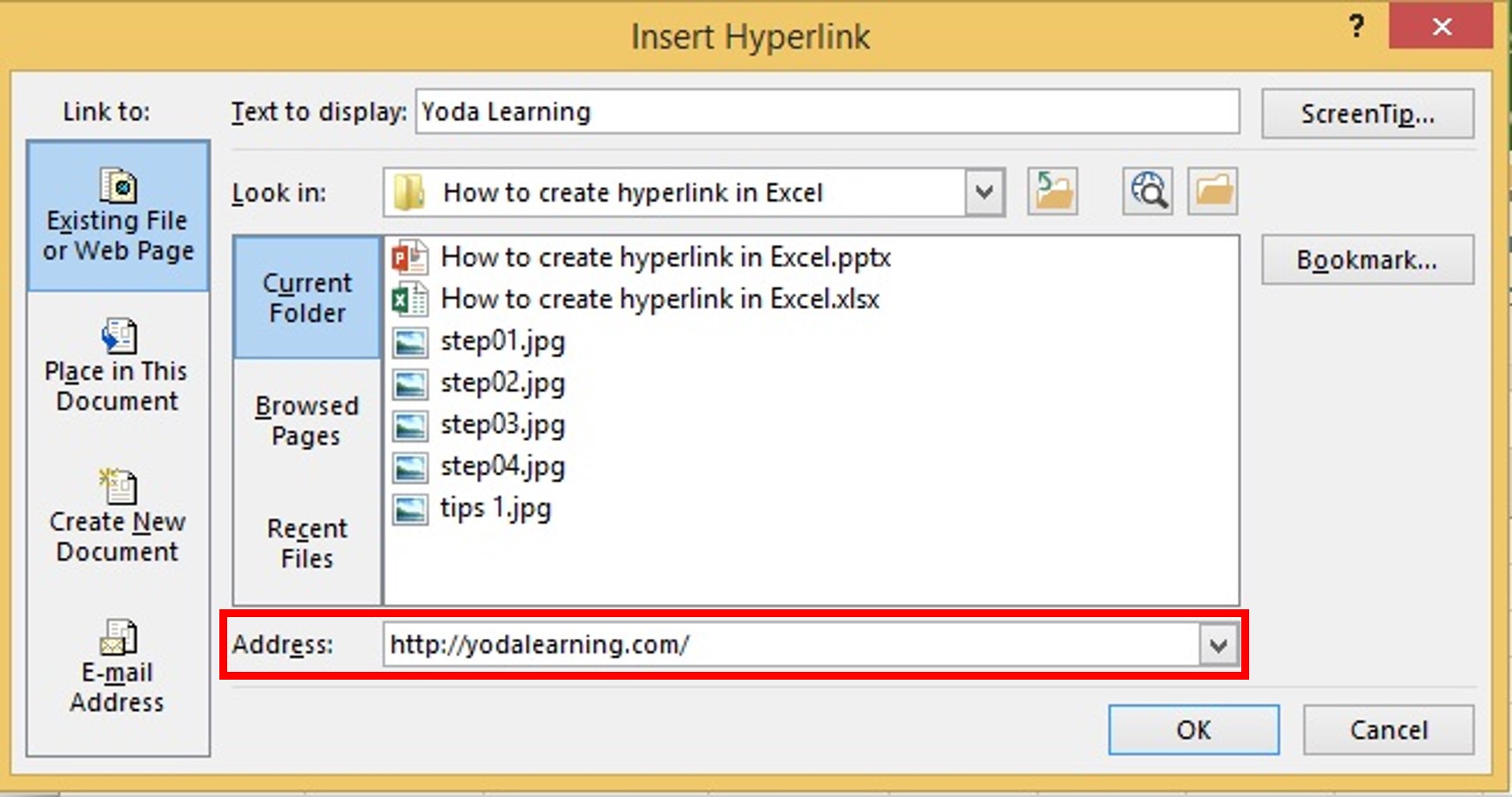 Excel Tricks Create Hyperlink In Excel Hyperlink Function In Excel