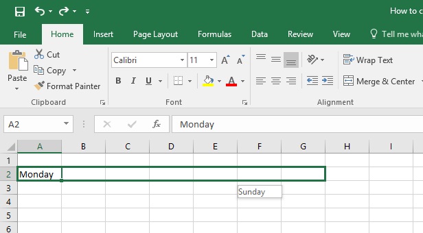 create a daily schedule in excel