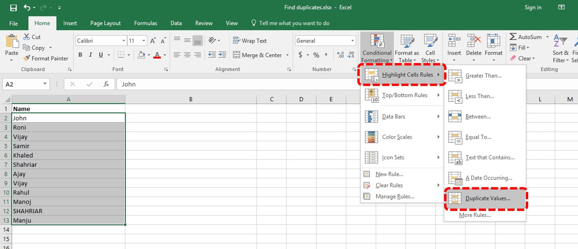 excel find duplicates in multiple worksheets