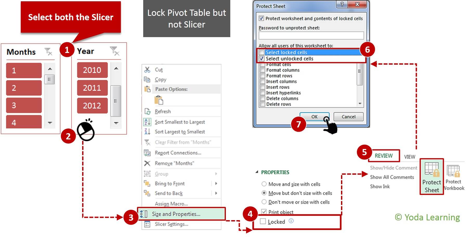 Can You Lock A Pivot Table Filter