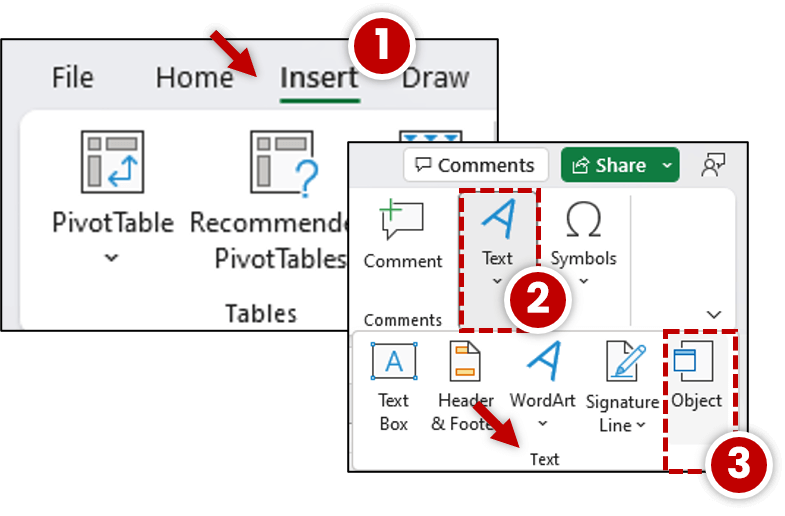 how-to-insert-a-file-in-excel