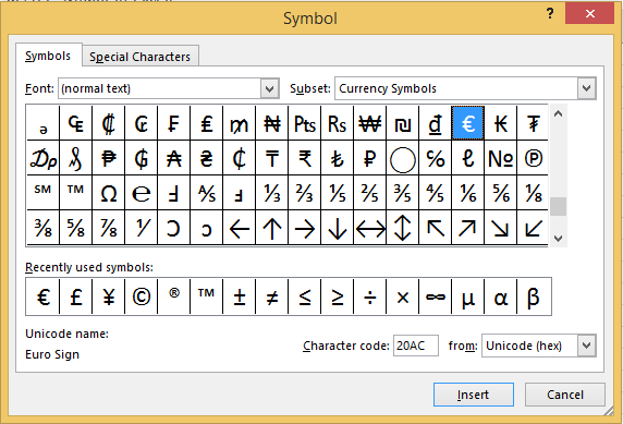 mac and windows shortcuts for excel